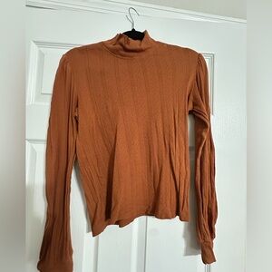 Doen Terracotta Long Sleeve Top